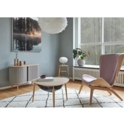 Fotel The Reader Czarny Dąb Sugar Brown Umage