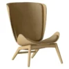 Fotel The Reader Naturalny Dąb Sugar Brown Umage