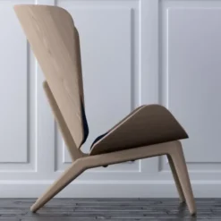 Fotel The Reader Naturalny Dąb White Sands Umage