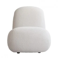 Fotel Toe Flat Boucle Złamana Biel 101 Copenhagen