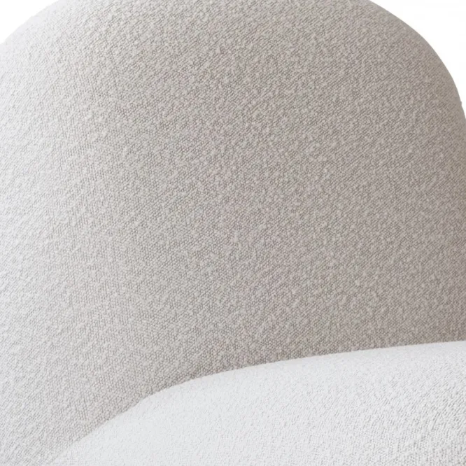 Fotel Toe Flat Boucle Złamana Biel 101 Copenhagen