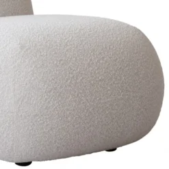 Fotel Toe Flat Boucle Złamana Biel 101 Copenhagen