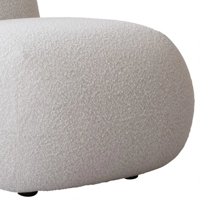 Fotel Toe Flat Boucle Złamana Biel 101 Copenhagen