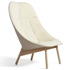 Fotel Uchiwa Quilted - Flamiber Cream Hay