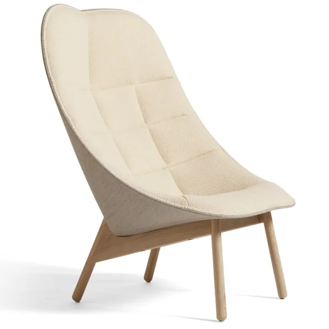 Fotel Uchiwa Quilted - Flamiber Sand Hay