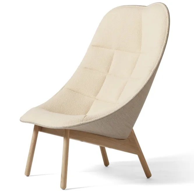 Fotel Uchiwa Quilted - Flamiber Sand Hay