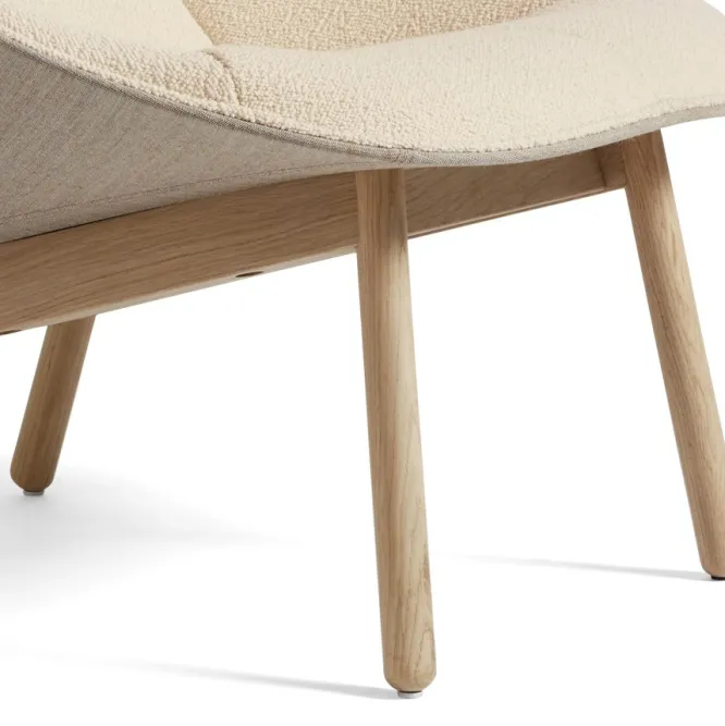 Fotel Uchiwa Quilted - Flamiber Sand Hay