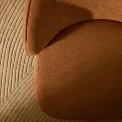 Fotel Ulit Terakotowy Chenille Kave Home