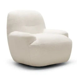 Fotel Uma Biały Sits