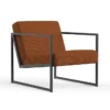 Fotel Vikko Z Podłokietnikiem Burnt Orange Innovation