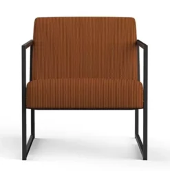 Fotel Vikko Z Podłokietnikiem Burnt Orange Innovation
