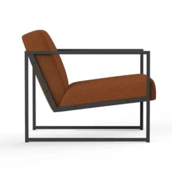 Fotel Vikko Z Podłokietnikiem Burnt Orange Innovation