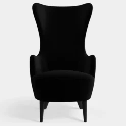 Fotel Wingback Kvadrat Hero 2 Black Tom Dixon