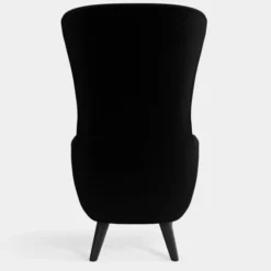 Fotel Wingback Kvadrat Hero 2 Black Tom Dixon
