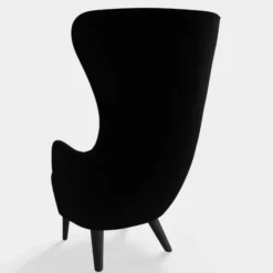 Fotel Wingback Kvadrat Hero 2 Black Tom Dixon