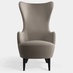 Fotel Wingback Kvadrat Hero 2 Grey Tom Dixon