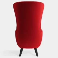 Fotel Wingback Kvadrat Hero 2 Orange-Red Tom Dixon