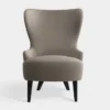 Fotel Wingback Micro Kvadrat Hero 2 Grey Tom Dixon