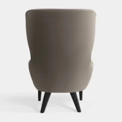 Fotel Wingback Micro Kvadrat Hero 2 Grey Tom Dixon