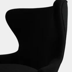 Fotel Wingback Micro Kvadrat Hero 2 Black Tom Dixon
