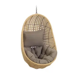 Fotel Wiszący Cira Naturalny Kave Home