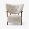 Fotel Wulff Atd2 Walnut Sheepskin Moonlight Andtradition