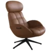 Fotel Wypoczynkowy Chester Omaha Cognac Brown Flexlux