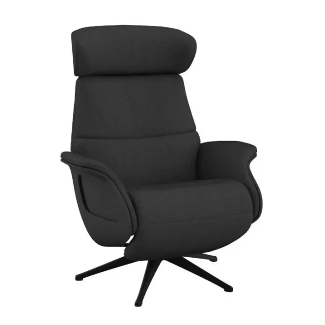 Fotel Wypoczynkowy Clement Function Dervit Grey Flexlux