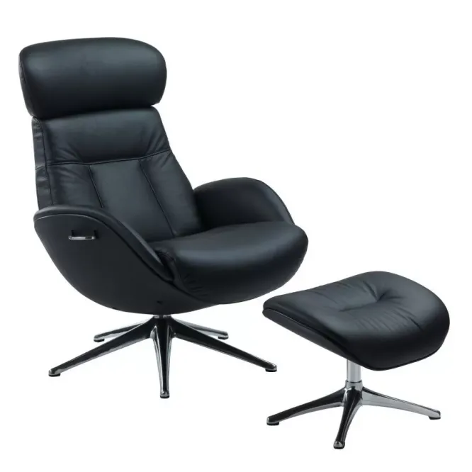 Fotel Wypoczynkowy Ease Elegant Czarny Flexlux