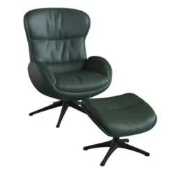 Fotel Wypoczynkowy Haze Savoy Green Leather Flexlux