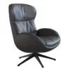 Fotel Wypoczynkowy Haze Savoy Grey Leather Flexlux