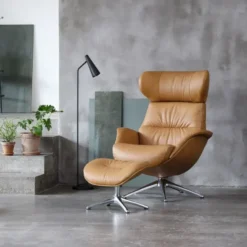 Fotel Wypoczynkowy More Copparo Light Grey Flexlux
