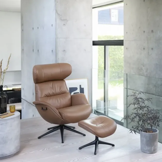 Fotel Wypoczynkowy More Copparo Light Grey Flexlux