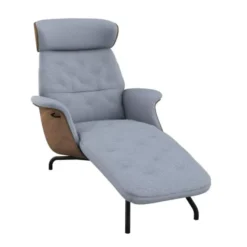 Fotel Wypoczynkowy Volden Cashmere Blue Z Szezlongiem