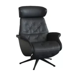 Fotel Wypoczynkowy Volden Function Platin Black Flexlux