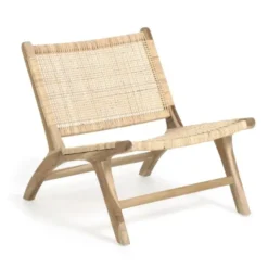 Fotel Z Drewna Teak Beida Kave Home