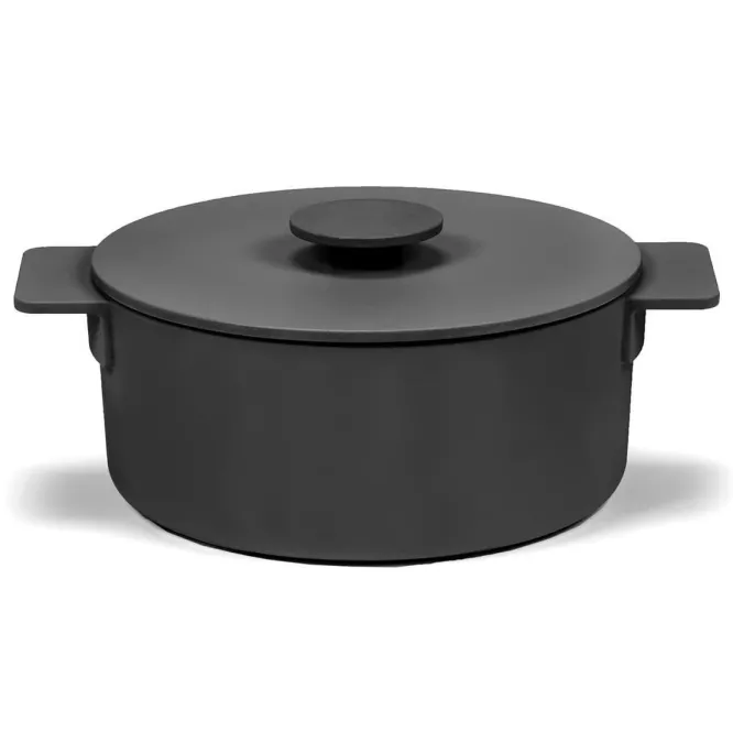 Garnek Żeliwny Surface 4,6 L Czarny Serax