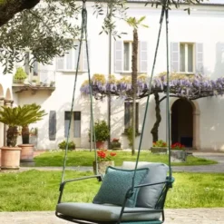 Huśtawka Ogrodowa Lisa Swing Pomarańczowa Scab Design