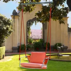 Huśtawka Ogrodowa Lisa Swing Pomarańczowa Scab Design