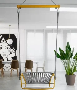 Huśtawka Ogrodowa Lisa Swing Pomarańczowa Scab Design