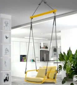 Huśtawka Ogrodowa Lisa Swing Pomarańczowa Scab Design