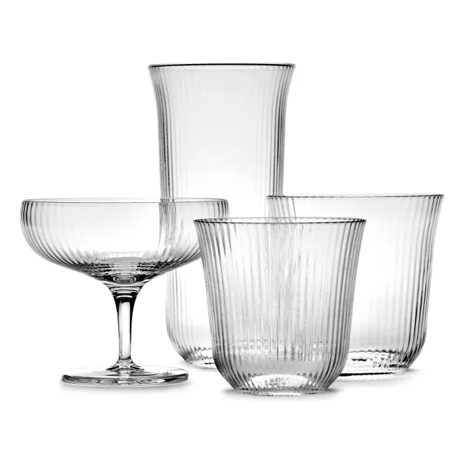 Karafka Inku Ribbed 160 Ml Serax