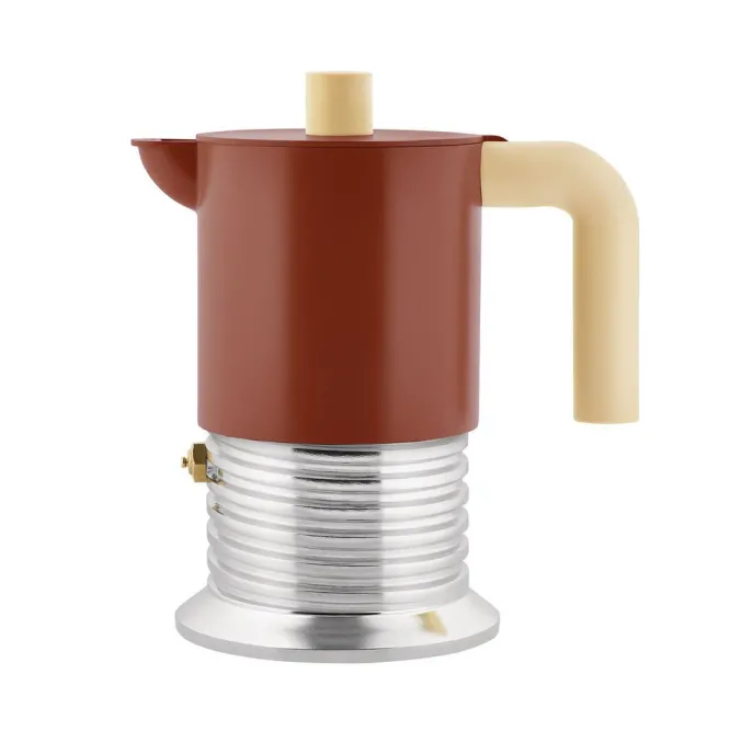 Kawiarka Do Espresso Vite 150 Ml Brązowa Alessi