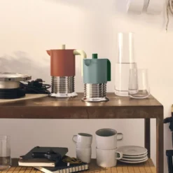 Kawiarka Do Espresso Vite 300 Ml Szara Alessi