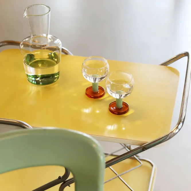 Kieliszek Cantine 2 Szt. Niebieski &K Amsterdam