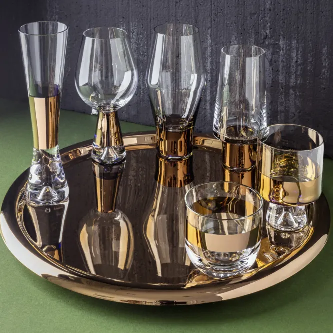 Kieliszek Do Szampana Tank Miedziany 2 Szt. Tom Dixon
