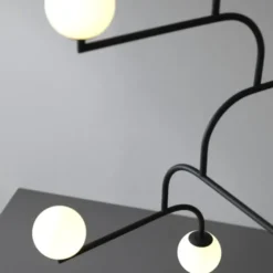 Kinkiet Mobil 46 Włącznik W Oprawie Czarny Pholc