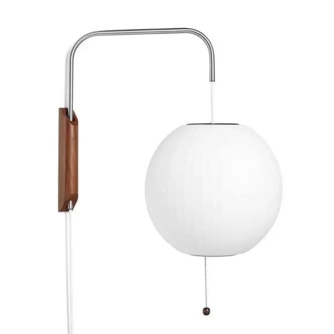 Kinkiet Nelson Ball Sconce Hay
