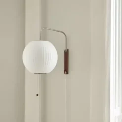 Kinkiet Nelson Ball Sconce Hay