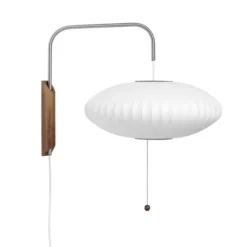 Kinkiet Nelson Saucer Sconce Hay